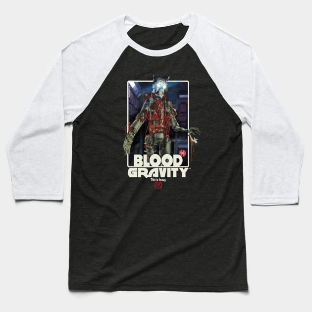 BLOOD GRAVITY Baseball T-Shirt by RobSchrab